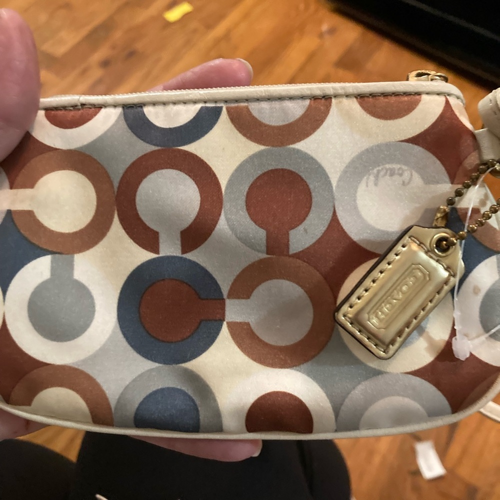 Coach 225 Madison Juliane style 12960 shoulderbag with matching wristlet Set - Picture 7 of 13